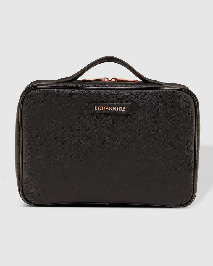 Georgie Toiletry Case - Black