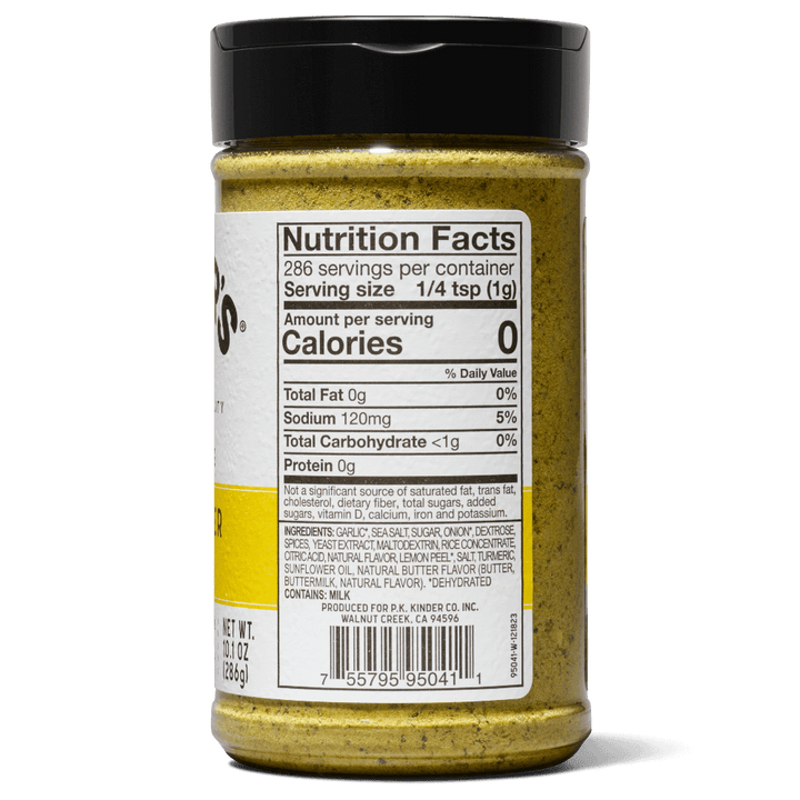Lemon Butter Garlic Seasoning