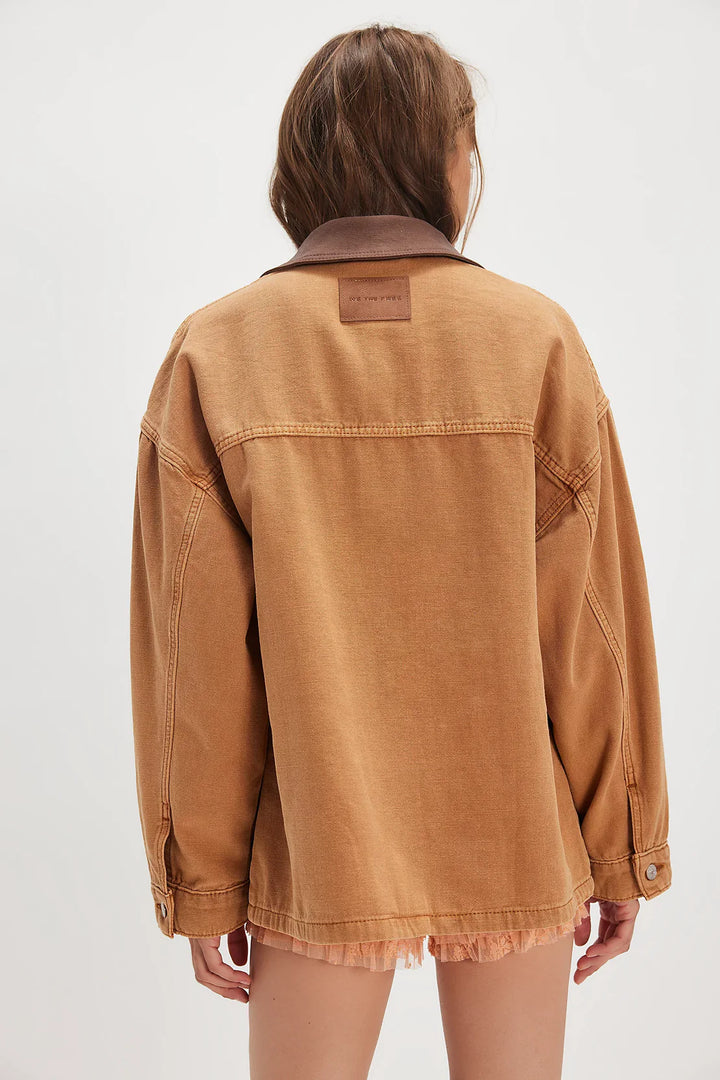 Lemon Denim Jacket- Meerkat