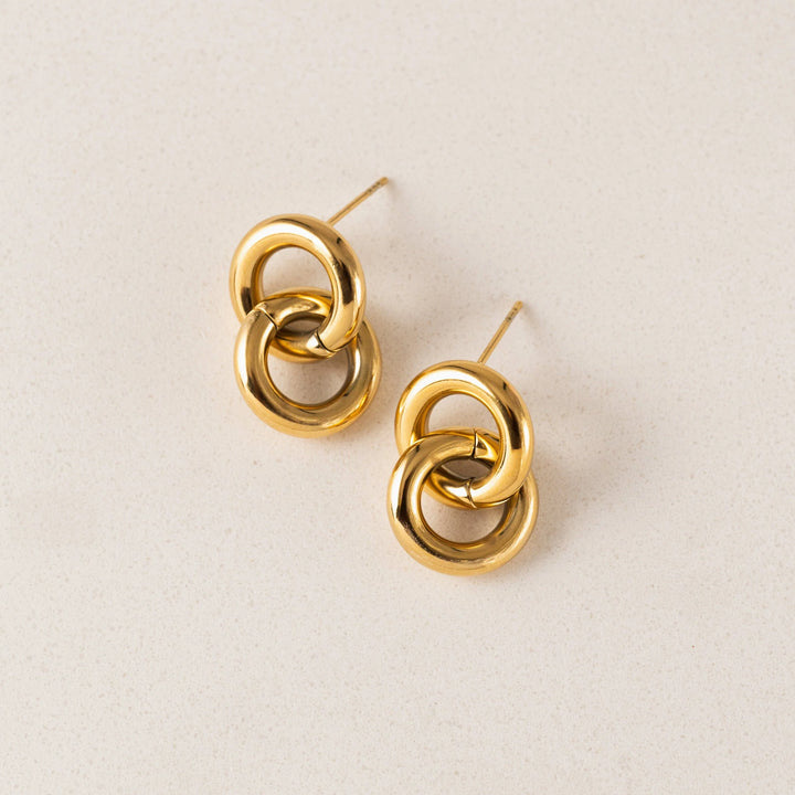 Linx Gold Earrings