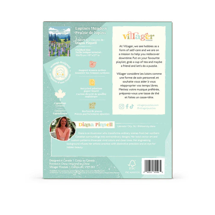 Lupines Meadow- 1000 Piece Puzzle