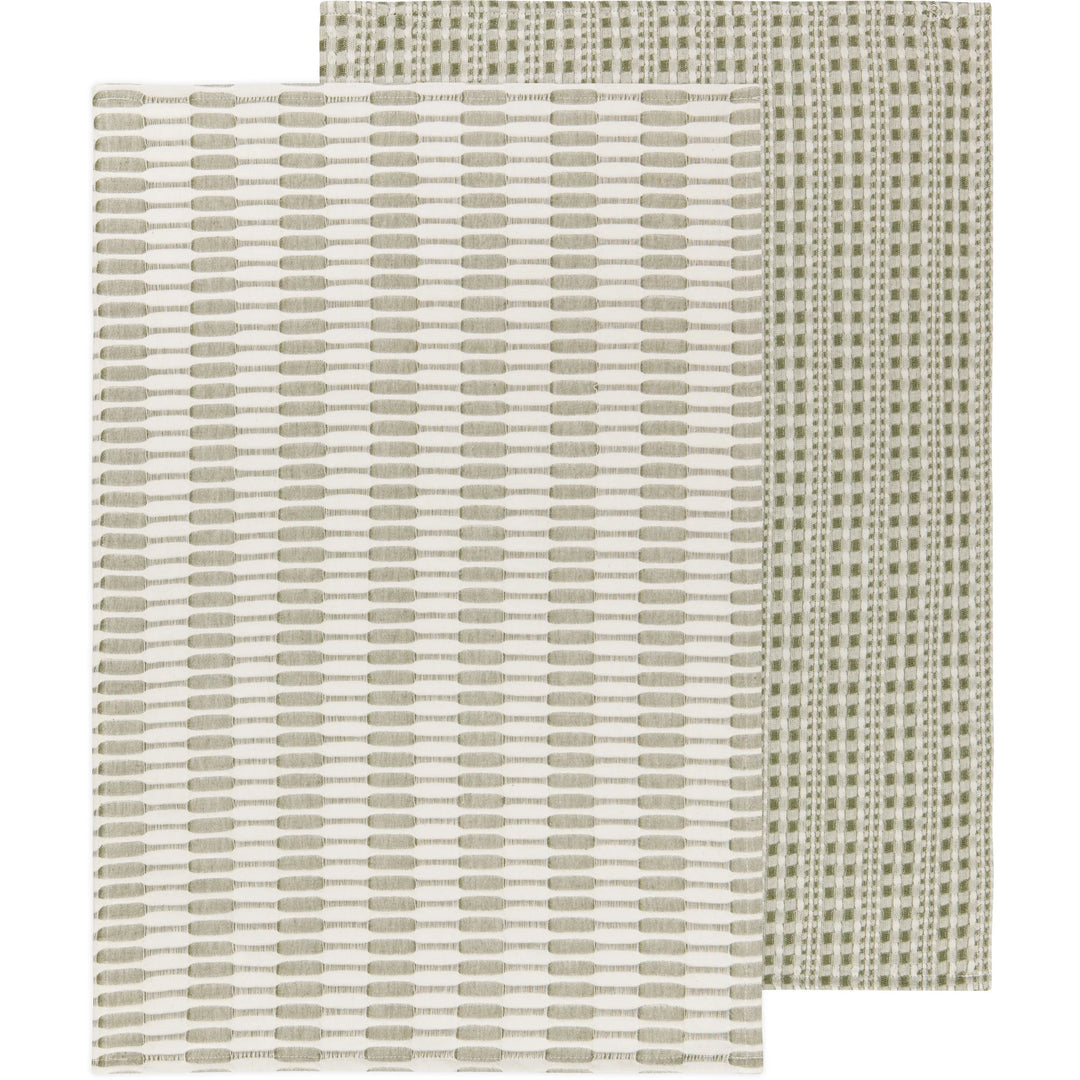Danica Abode Dish Towel Set of 2 - Olive