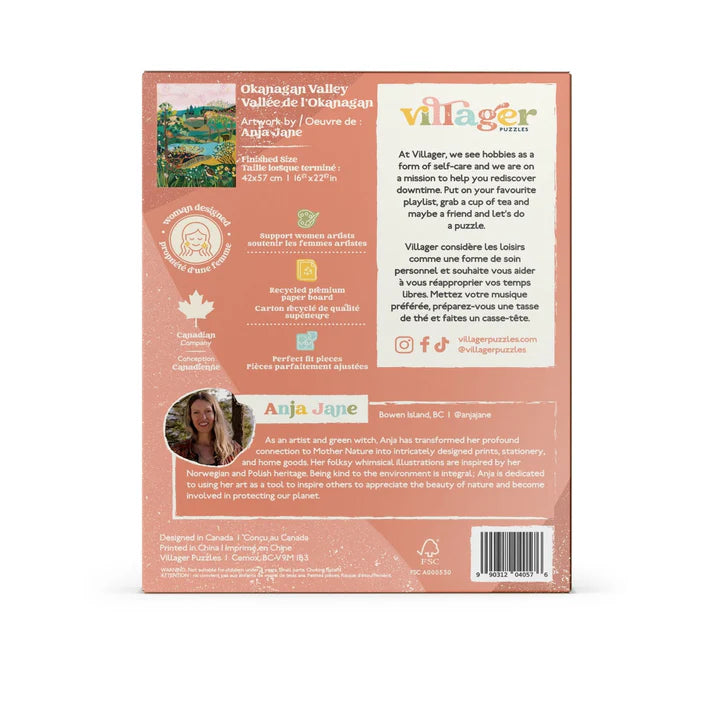 Okanagan Valley- 500 Piece Puzzle