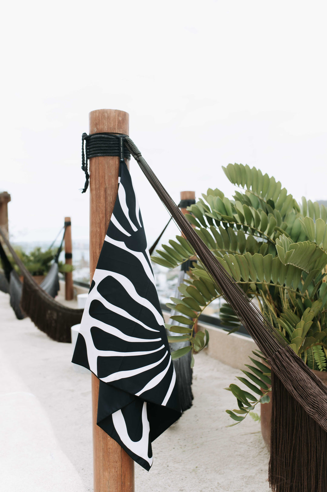 Evora Signature Oversized Towel- Paloma