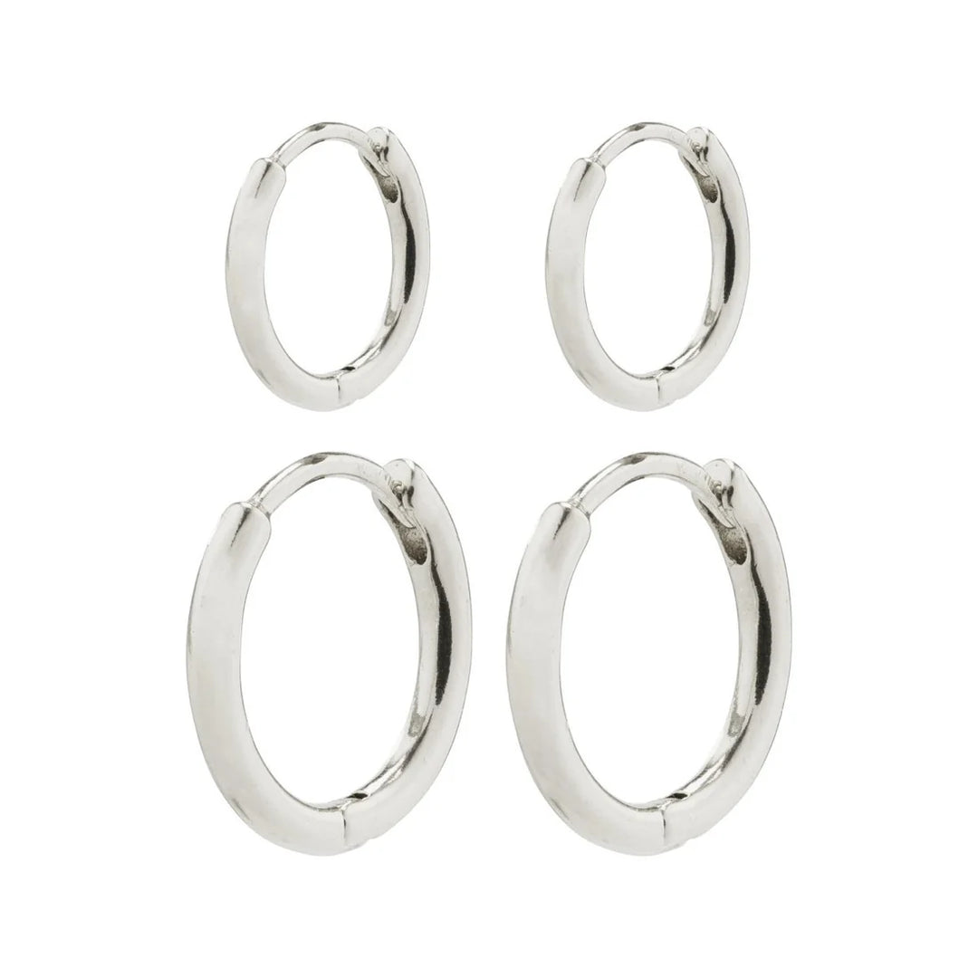 Ariella Hoop Earrings 2-in-1 Set