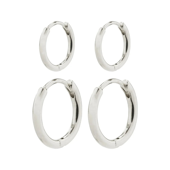 Ariella Hoop Earrings 2-in-1 Set