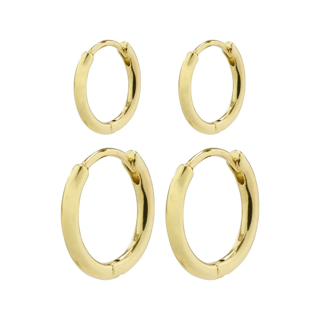 Ariella Hoop Earrings 2-in-1 Set