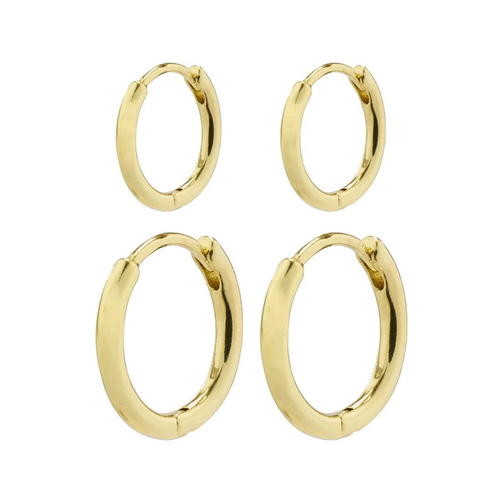 Ariella Hoop Earrings 2-in-1 Set