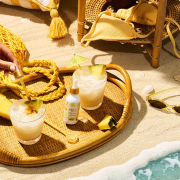 Mushroom Mocktails: Pina Colada