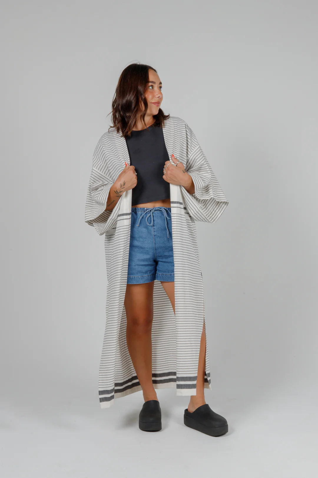 The Polly | Long Open Cover Up