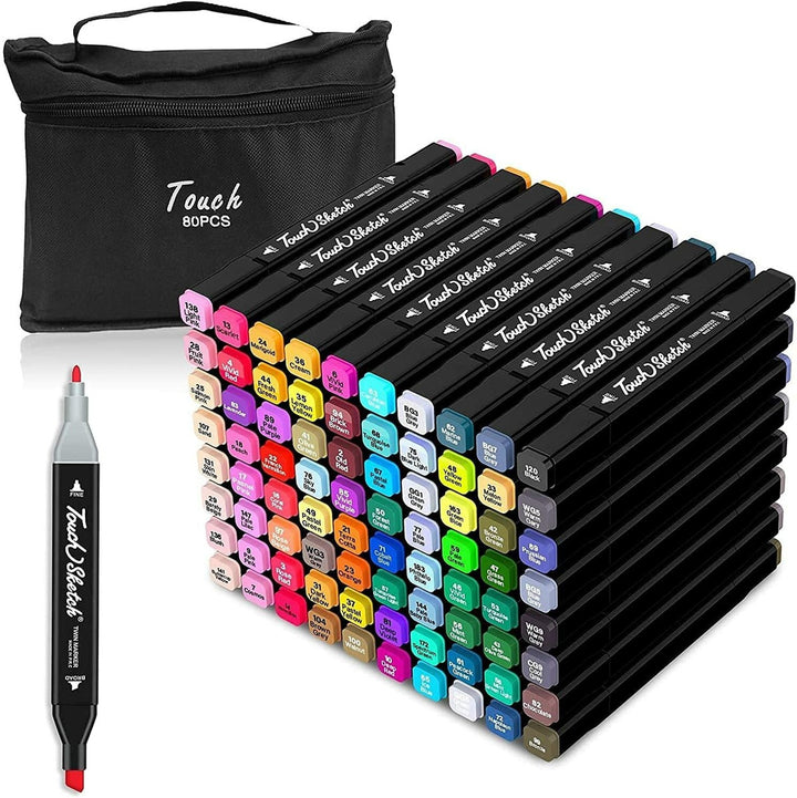 Art Markers- 80 Piece Set
