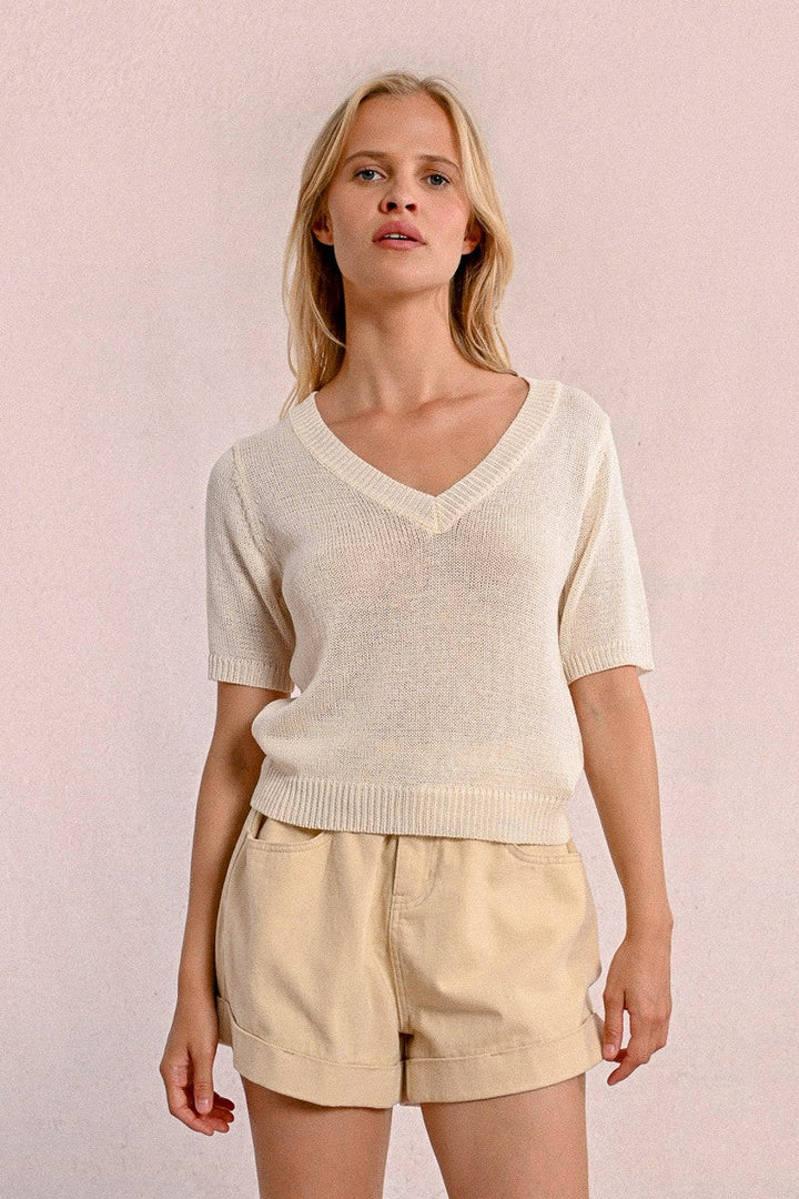Celeste Knit Tee