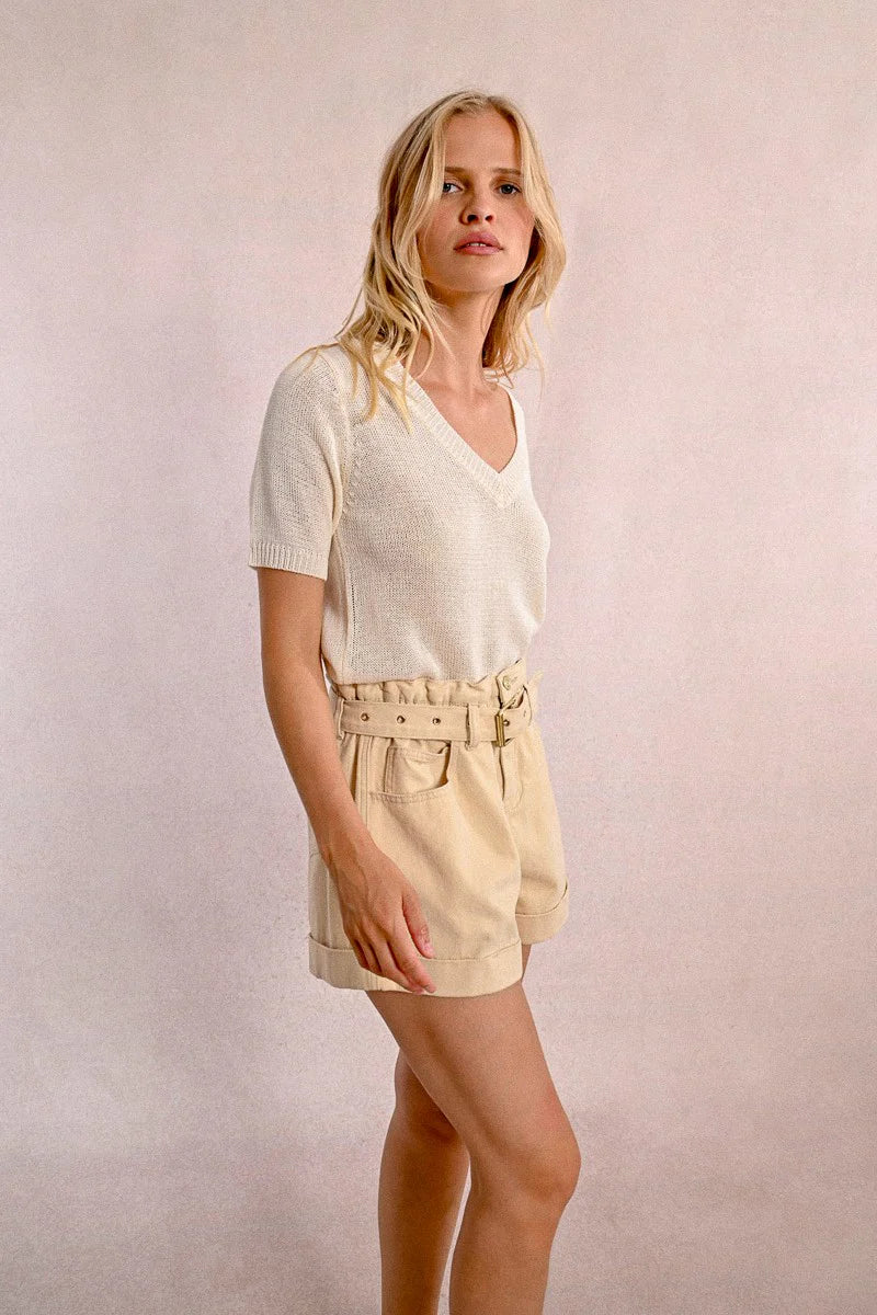 Celeste Knit Tee