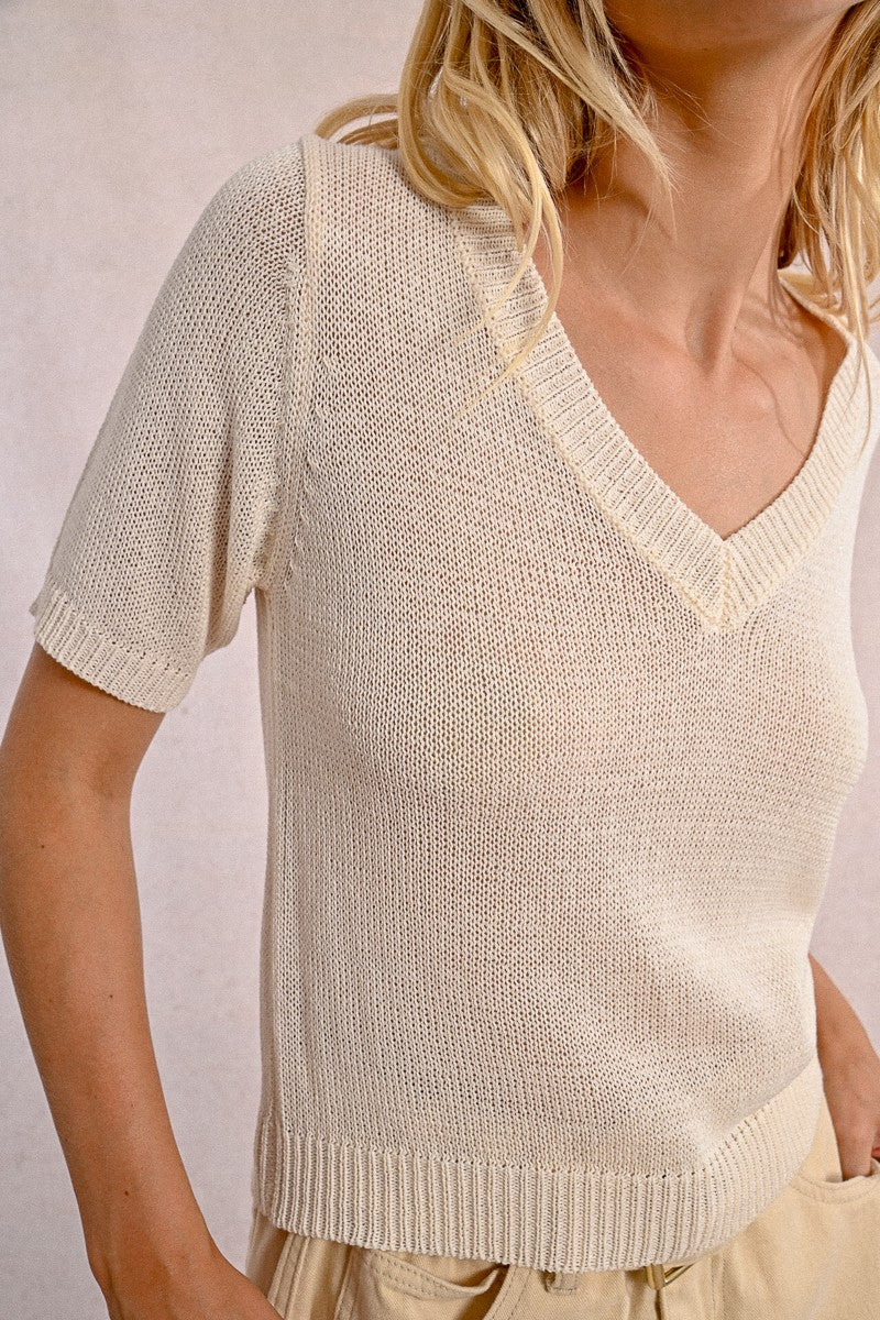 Celeste Knit Tee