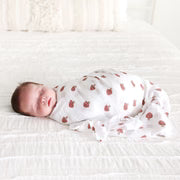 Mushroom Muslin Swaddle