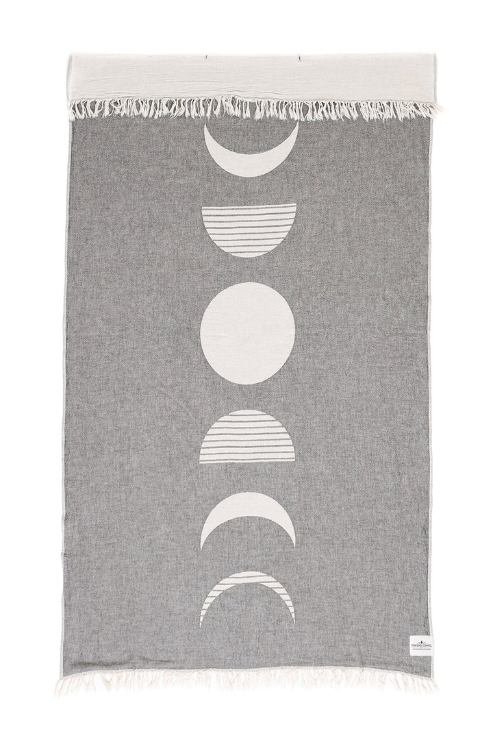 THE MOON PHASE | Turkish Towel - Granite