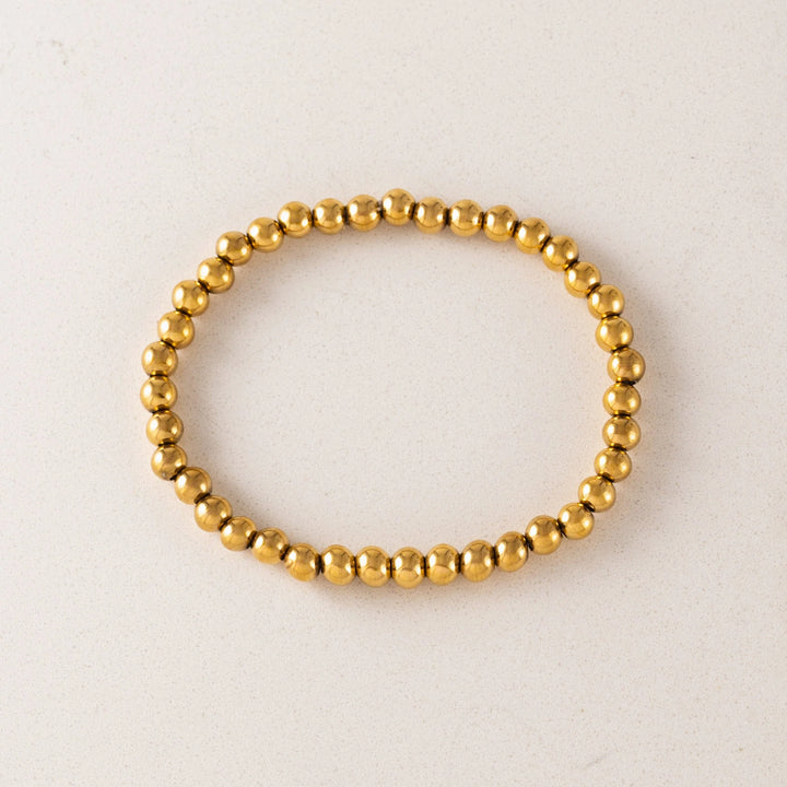 Solstice Stretch Gold Bracelet