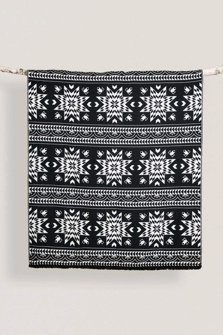 Mini Tipi Star Indigenous Reversible Blanket
