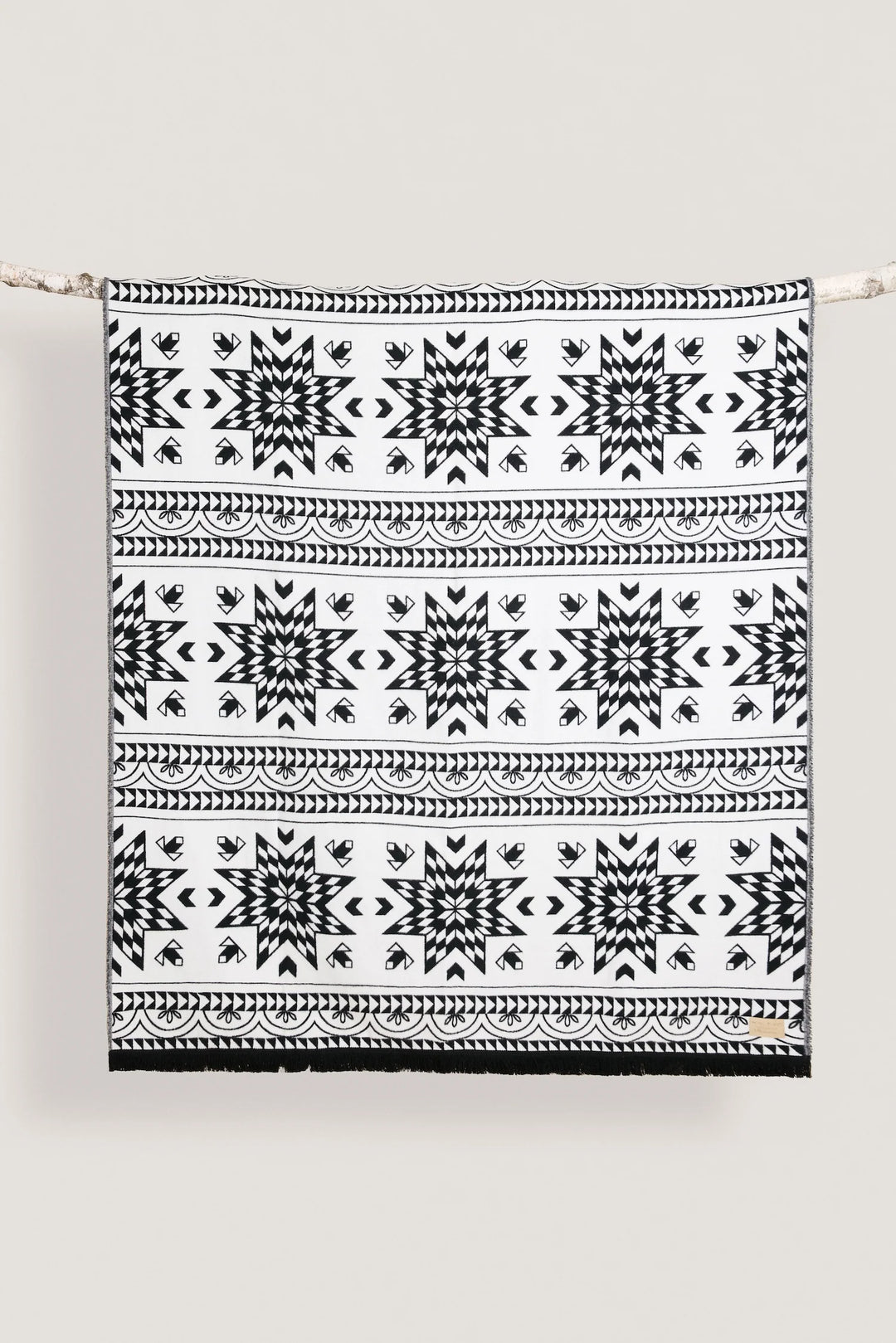 Mini Tipi Star Indigenous Reversible Blanket
