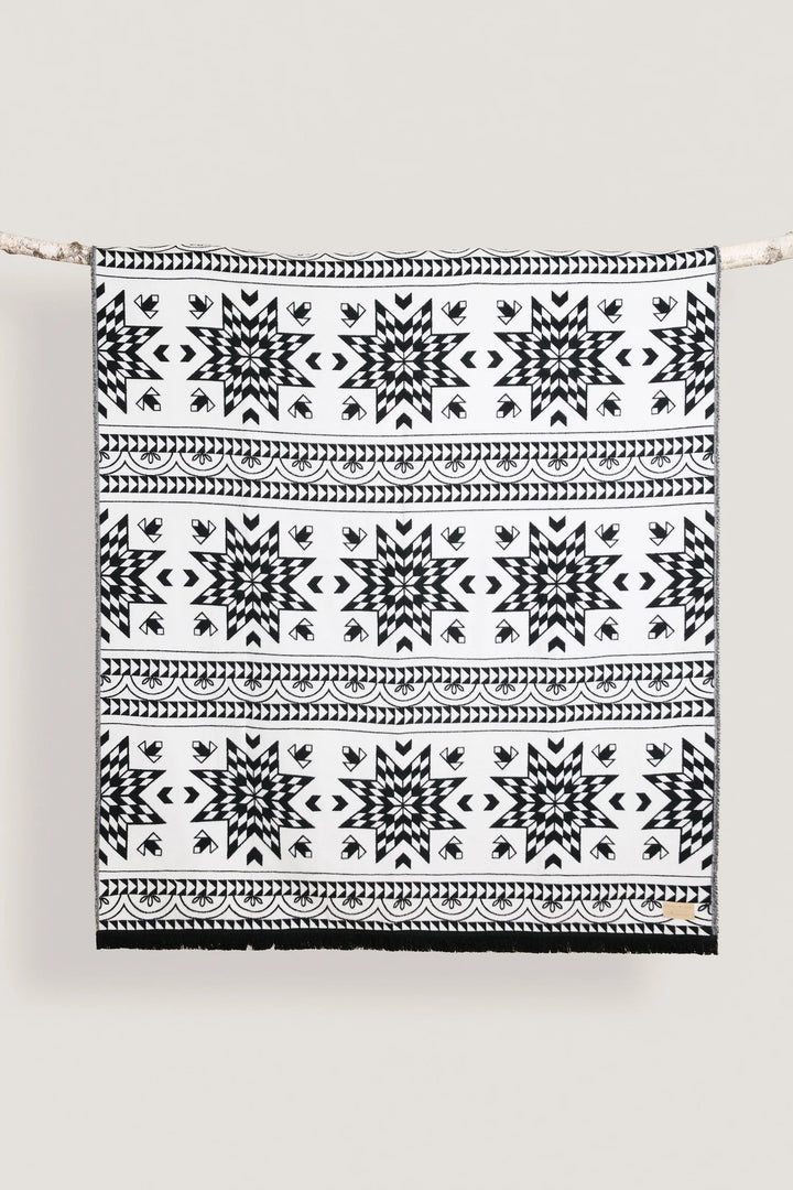 Mini Tipi Star Indigenous Reversible Blanket