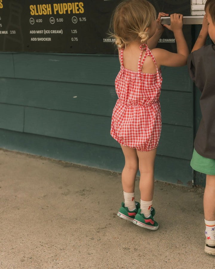 Strawberry Field Romper