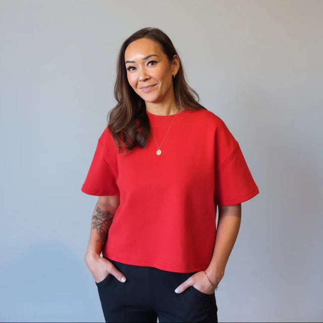 Tess Top- Rouge