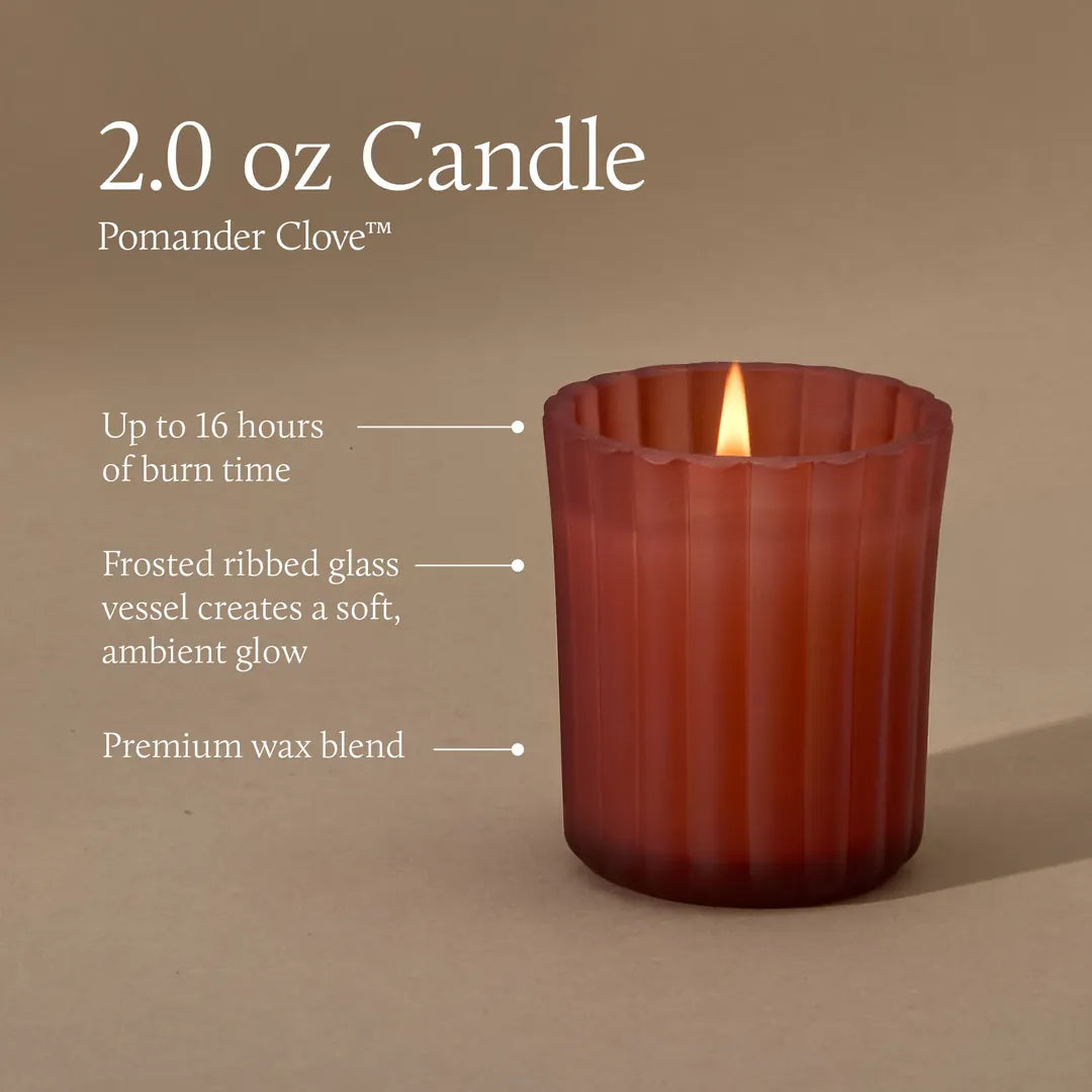 Pomander Clove Boxed Votive Candle 2 oz