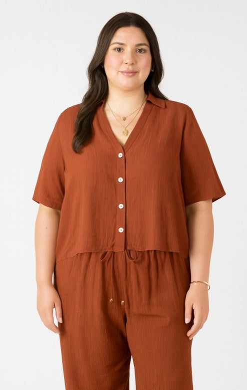 Sienna Button Up Shirt +