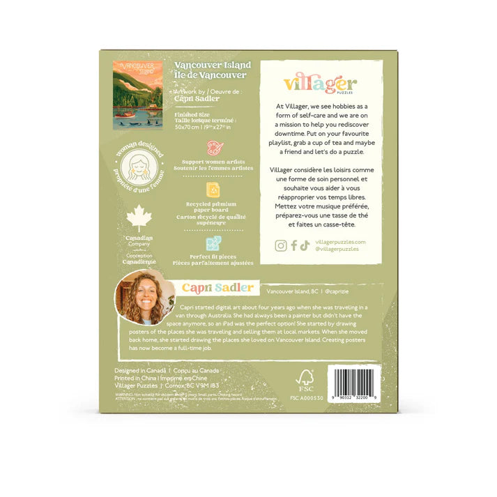 Vancouver Island- 1000 Piece Puzzle