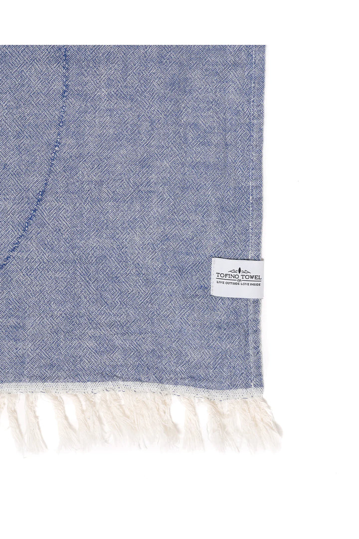 The Wave | Turkish Towel- Denim