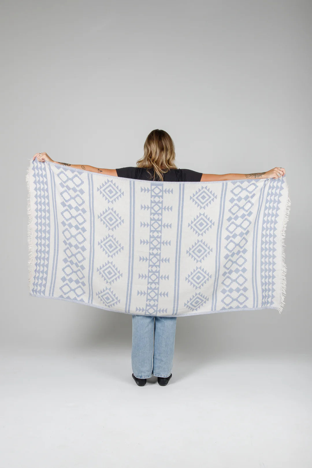 The Beach | Turkish Towel- Blue