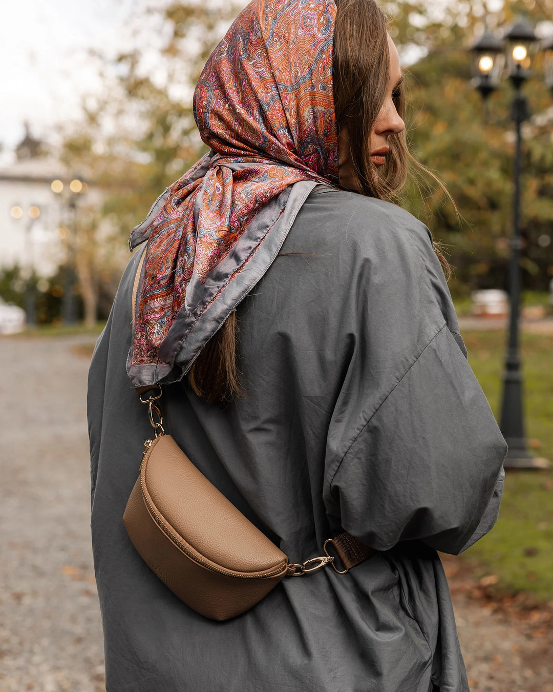 Austin Sling Bag - Mocha