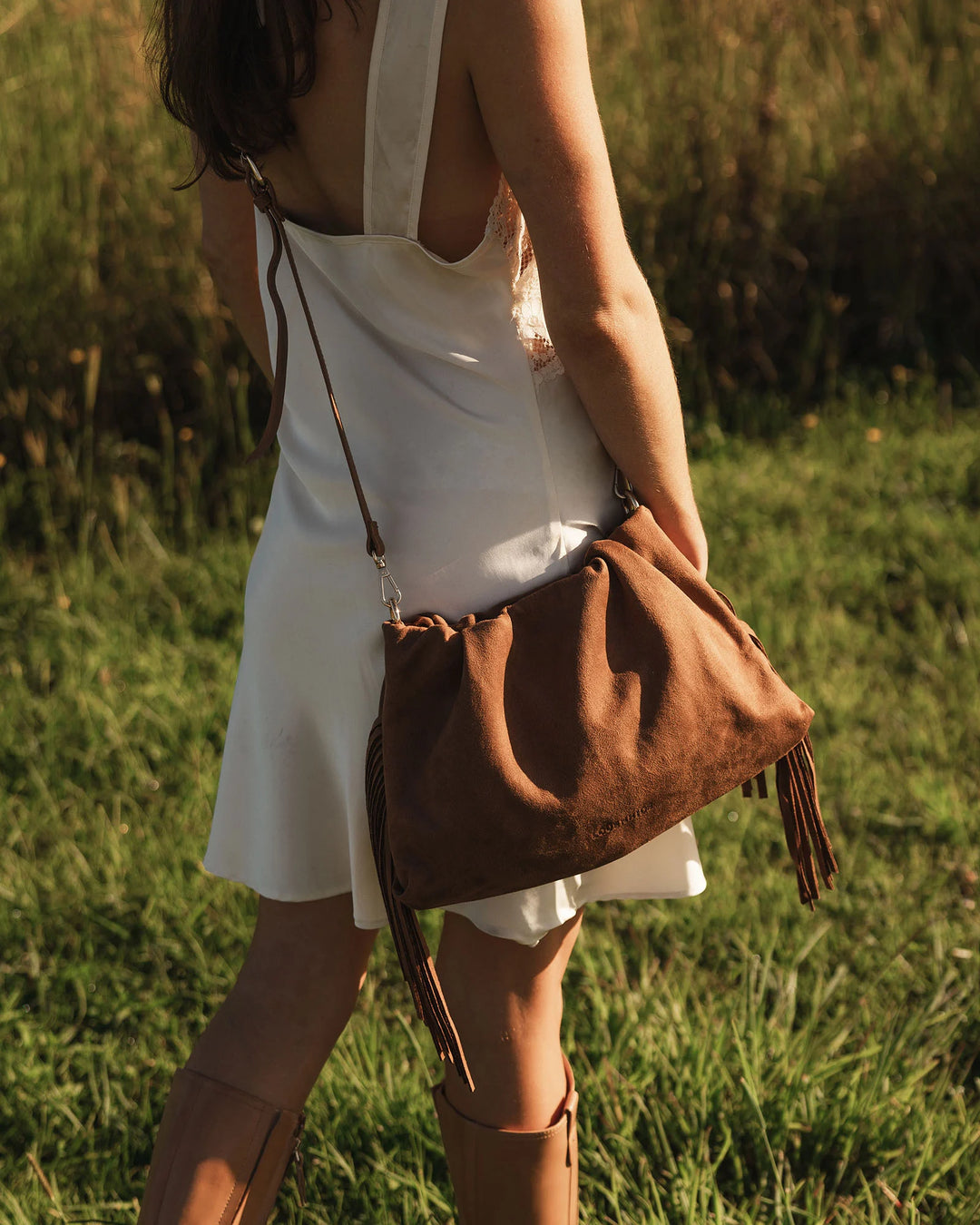 Reese Shoulder Bag - Chocolate