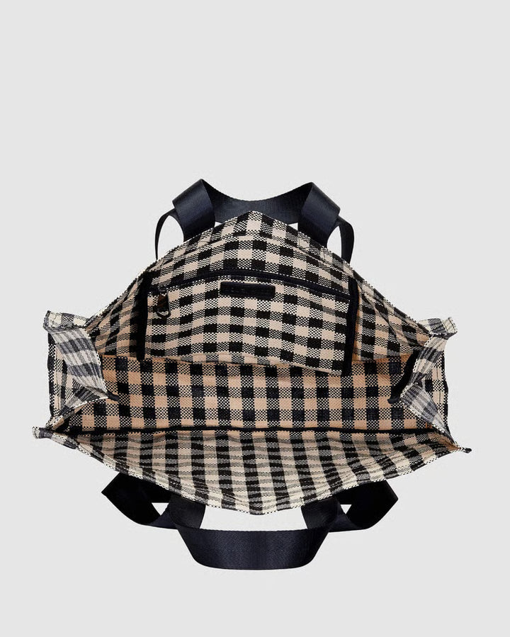 Simpson Tote Bag- Black Cream