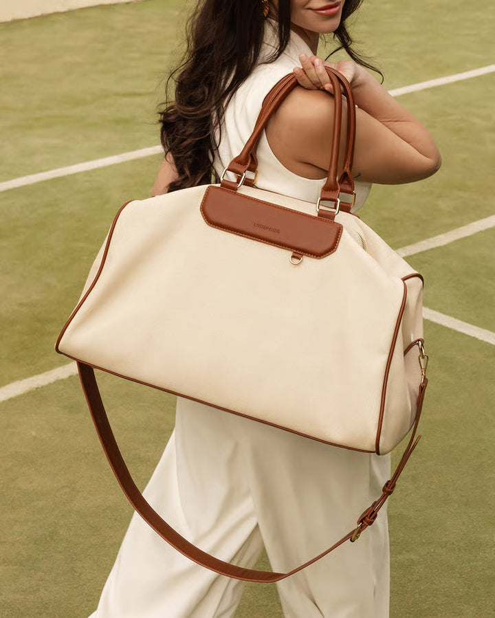 Taylor Travel Bag- Canvas Tan
