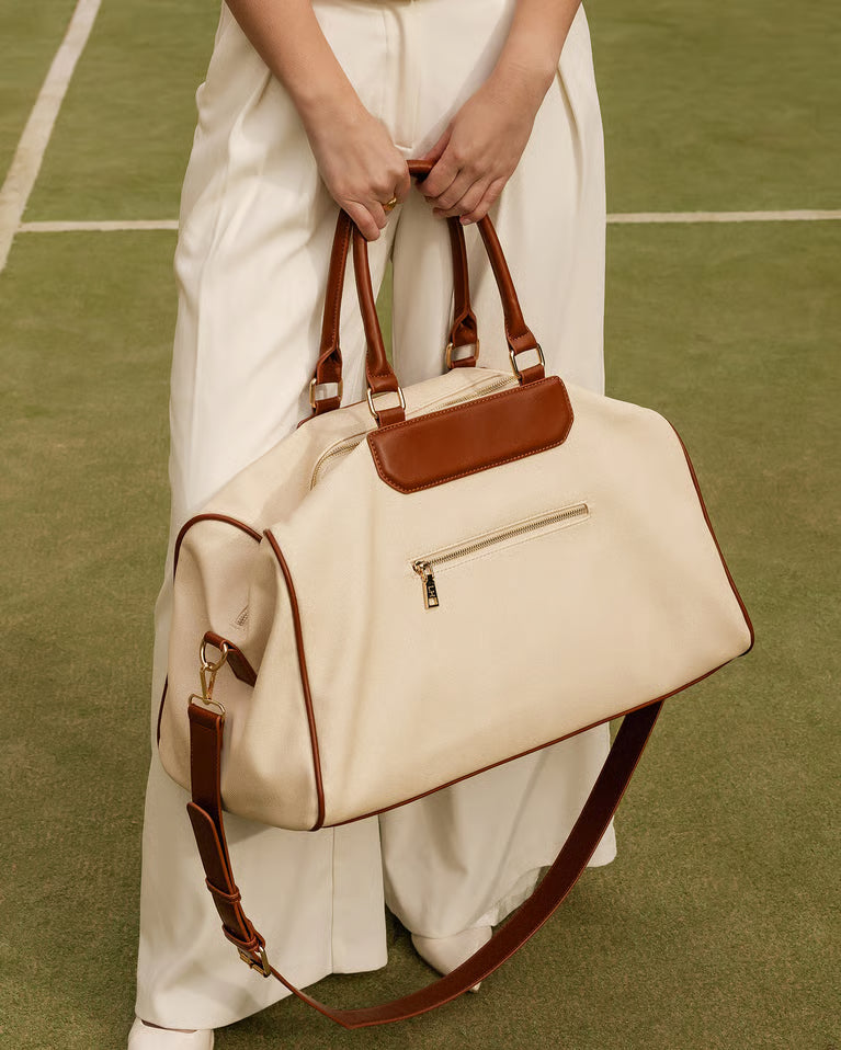 Taylor Travel Bag- Canvas Tan