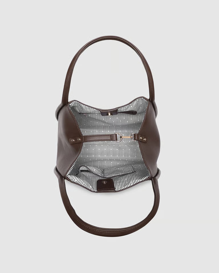 Sutton Shoulder Bag- Chocolate