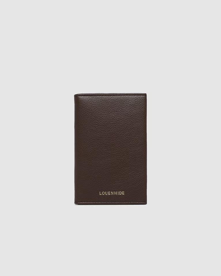 Venice Passport Holder- Chocolate