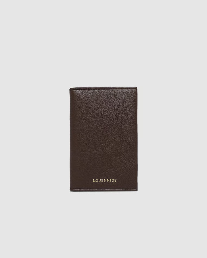 Venice Passport Holder- Chocolate