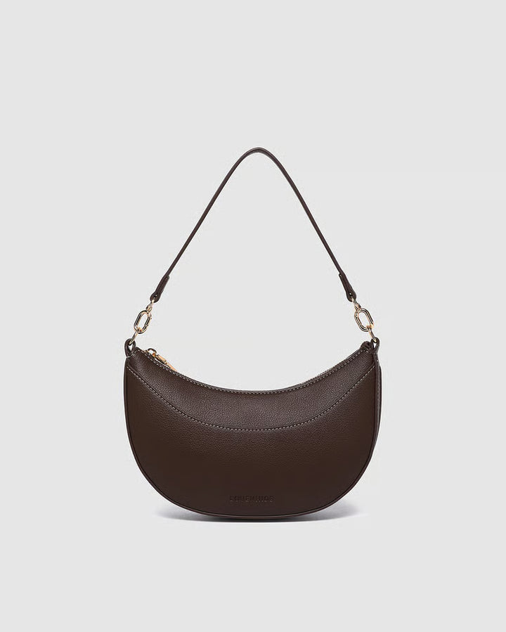 Claudia Shoulder Bag- Chocolate