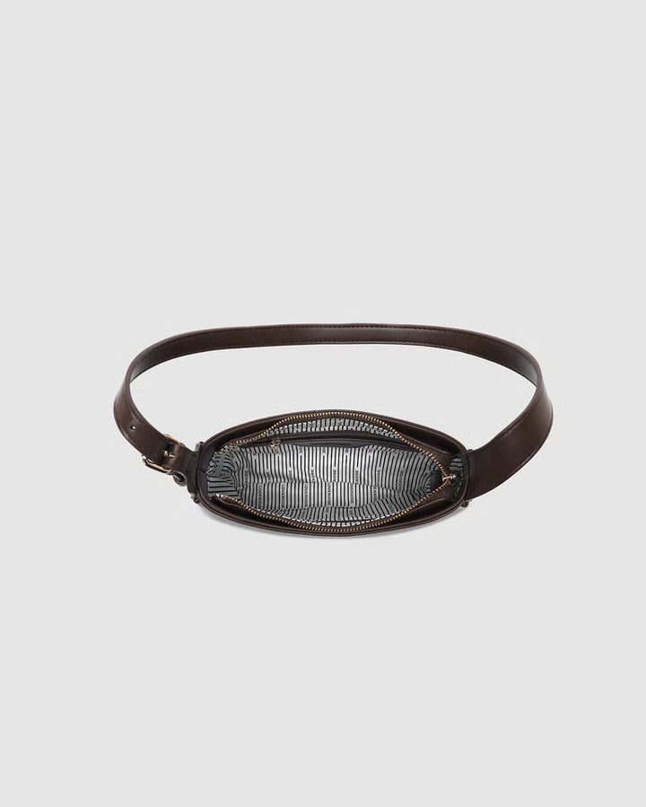 Ivy Shoulder Bag- Chocolate