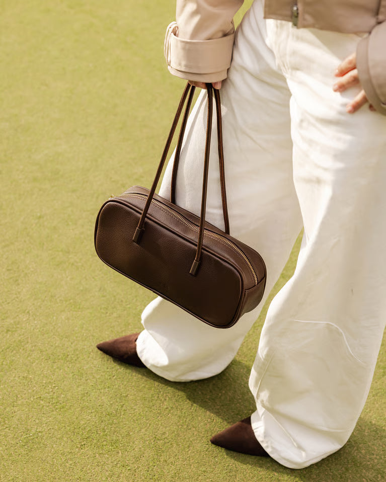 Camilla Shoulder Bag- Chocolate