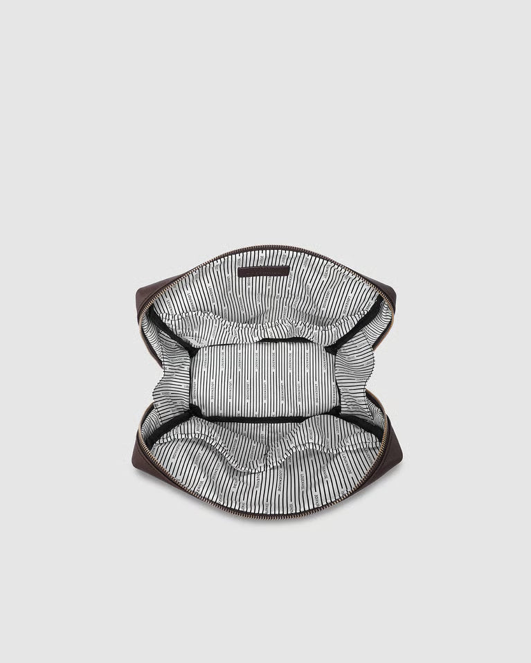 Vanessa Cosmetic Bag- Chocolate