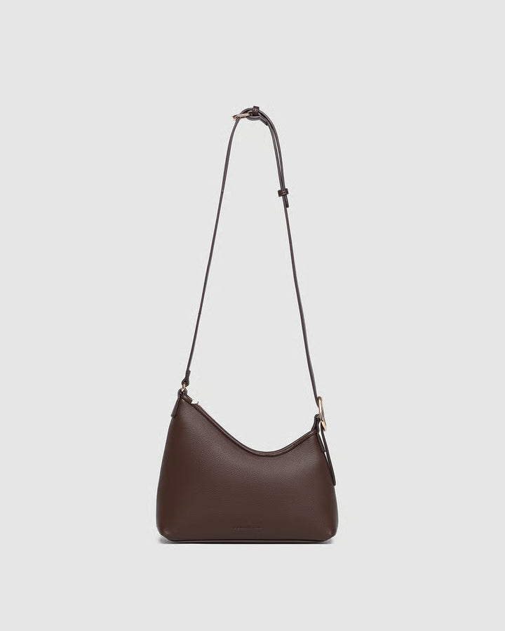 Amelia Shoulder Bag- Chocolate
