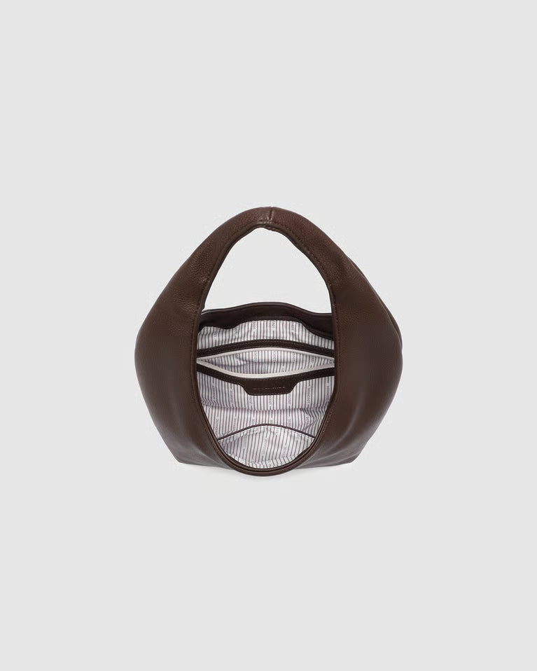 Mini Monaco Shoulder Bag- Chocolate