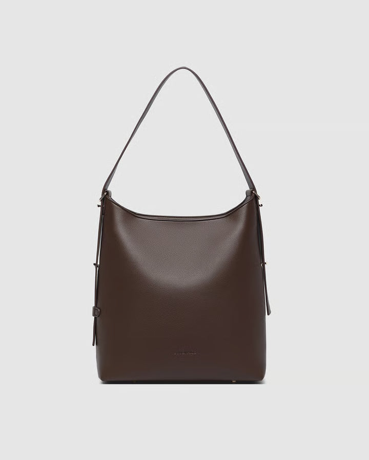 Audrey Bucket Bag- Chocolate