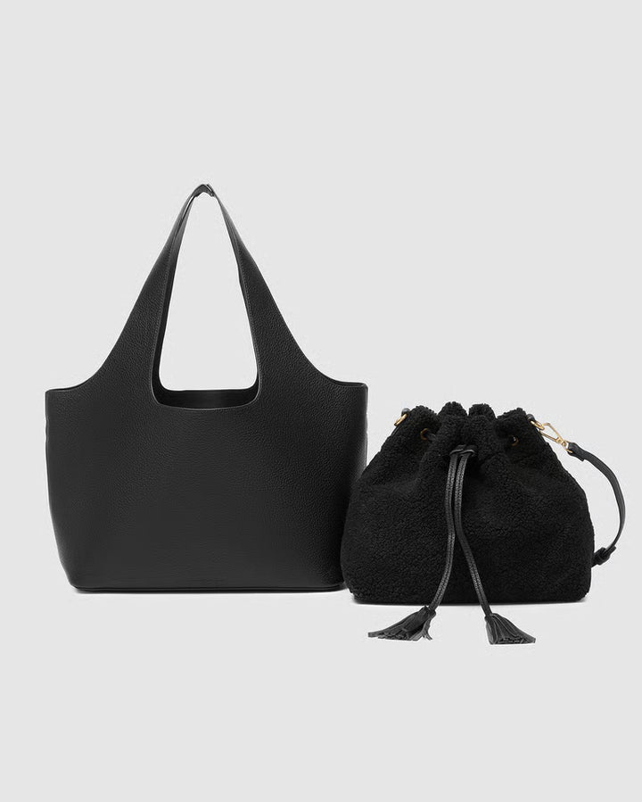Paisley Handbag - Black
