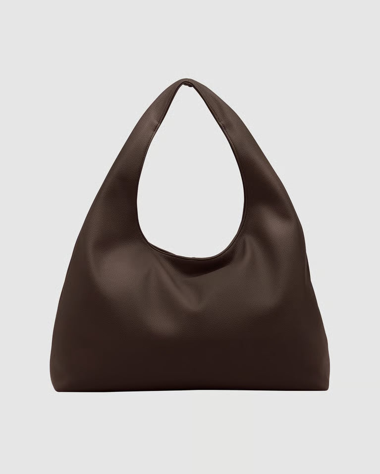 Monaco Shoulder Bag- Chocolate