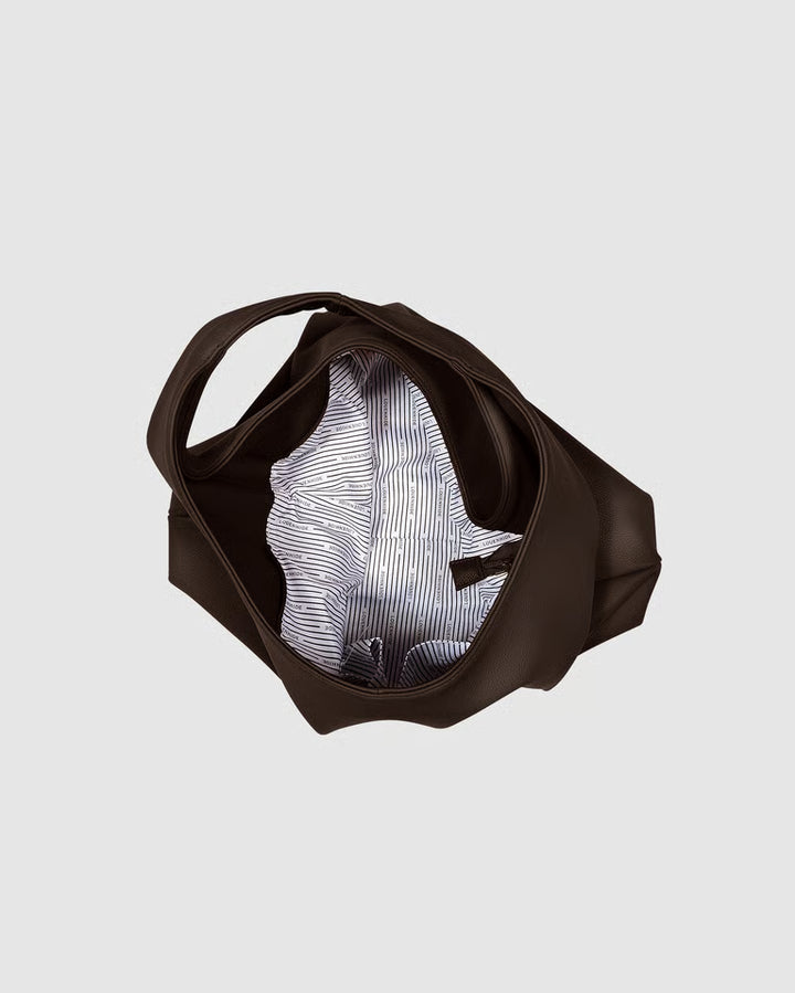 Monaco Shoulder Bag- Chocolate