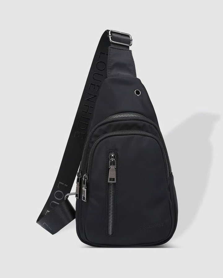 Boyd Nylon Sling Bag- Black